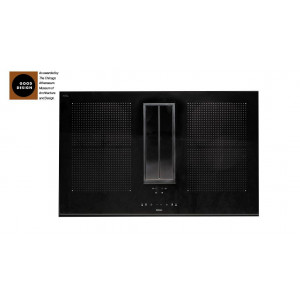 Falmec QUANTUM pultba beépíthető fekete színű indukciós főzőlap és páraelszívó egyben